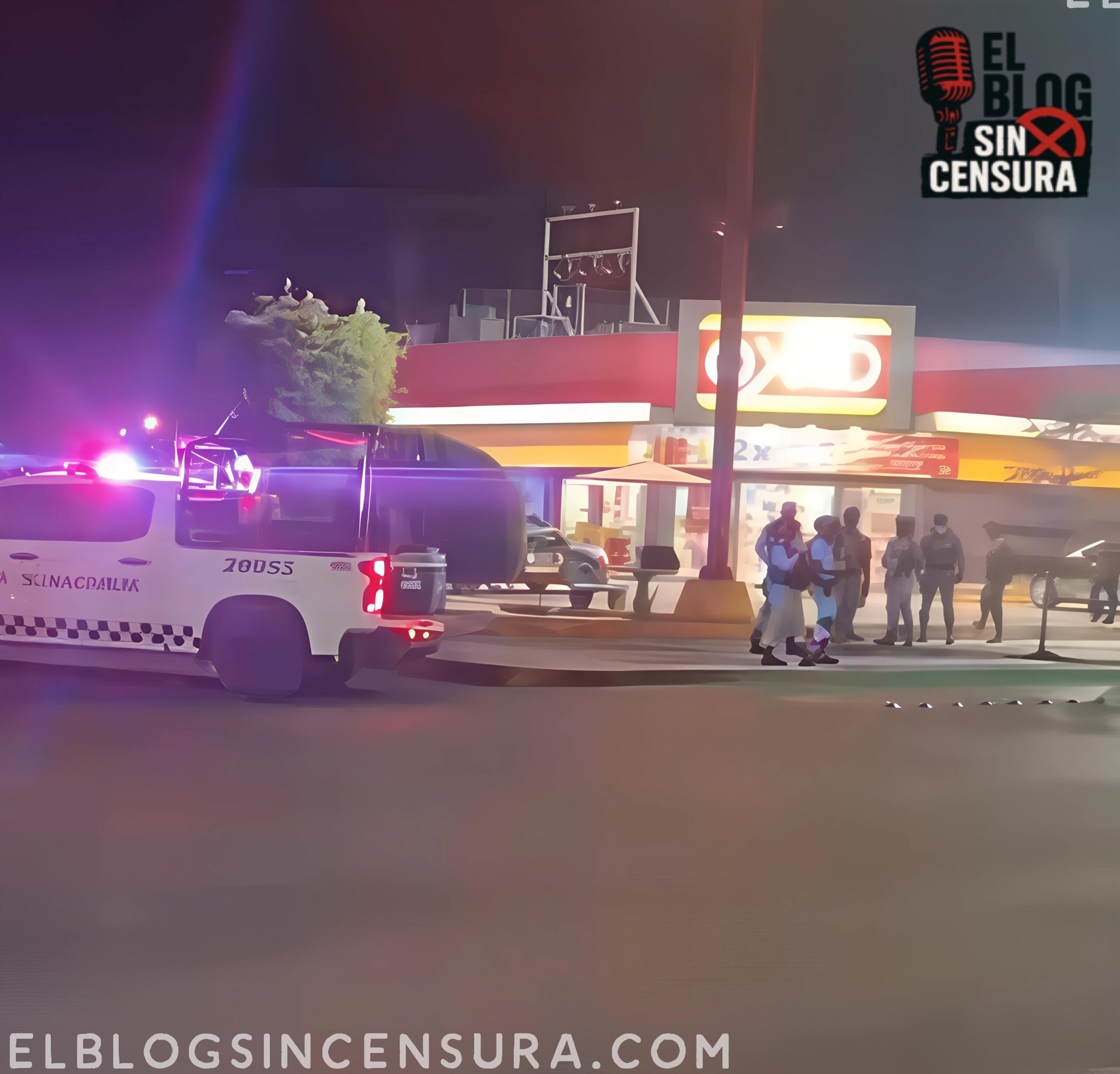 nota atenado en oxxo-